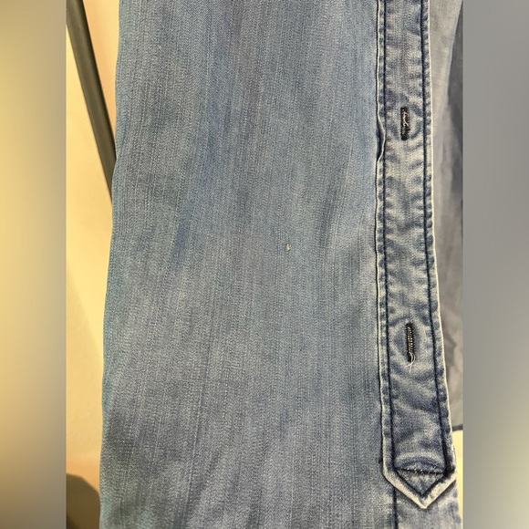 Velvet Heart Women’s Clothing Jean Jacket Button Up Embroidered Size Medium - Picture 14 of 16